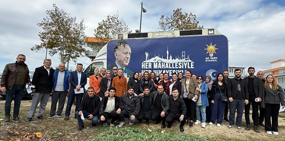 Silivri AK Parti Teşkilatı Cumhuriyet Mahallesi’nde hane ziyaretleri gerçekleştirdi