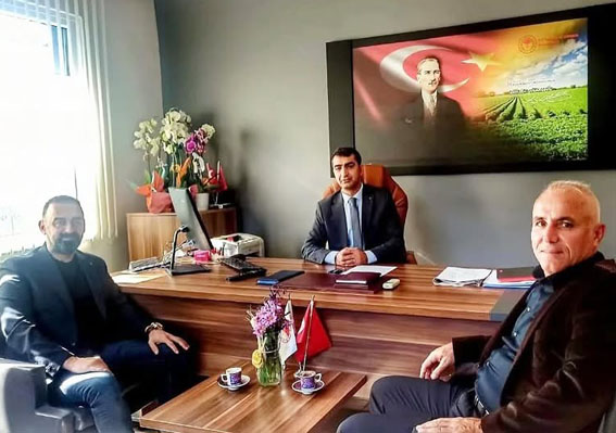 Silivri AK Parti’den Tarım Müdürlüğüne ziyaret
