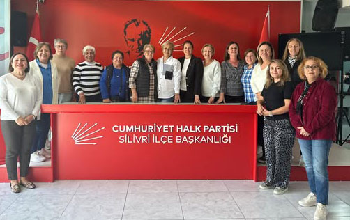 Silivri CHP Kadın Kolları’ndan kararlılık mesajı: “İrade milletindir!”