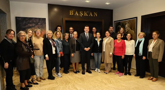Silivri Belediye Başkanı Balcıoğlu ÇYDD yönetimini ağırladı