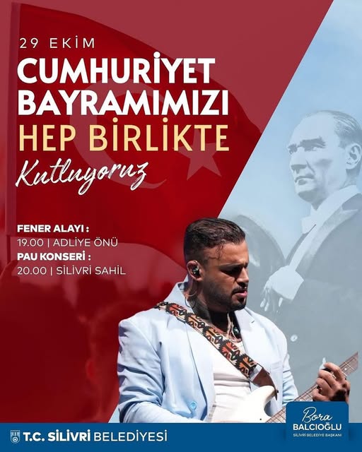 Silivrililer 29 Ekim’de Fener Alayı ve PAU konserinde buluşuyor