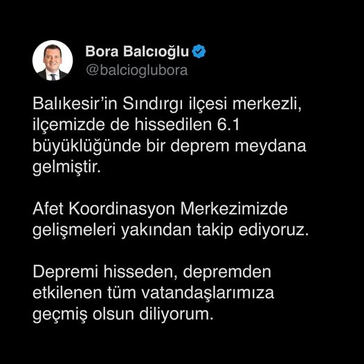 Silivri’de de hissedildi: 6.1 Büyüklüğünde deprem