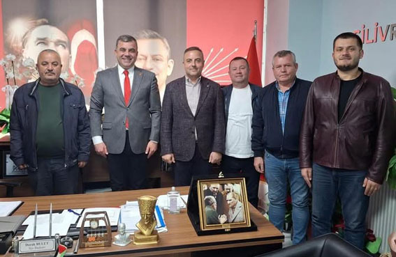 Melih Yıldız’dan Silivri CHP İlçe Başkanı Doruk Bulut’a hayırlı olsun ziyareti