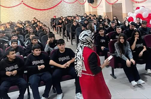 Silivri'de Kızılay Haftasında öğrencilere bilinçlendirme eğitimi
