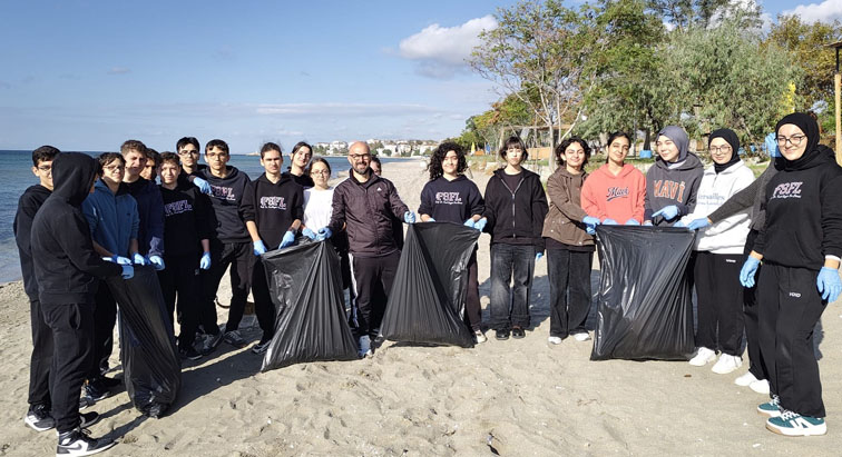 Silivri Prof. Dr. Fuat Sezgin Fen Lisesi’nden anlamlı çevre etkinliği