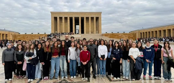 Silivri Ertuğrul Gazi Ortaokulu Öğrencileri Başkent Ankara’da tarihle buluştu