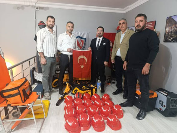 Silivri Milli Eğitim Müdürü Damat’tan SAD-DER’e teşekkür ziyareti