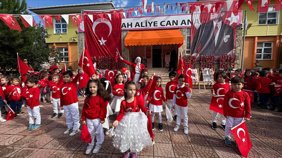 Silivri Abdullah Aliye Can Anaokulu’nda Cumhuriyet sevinci