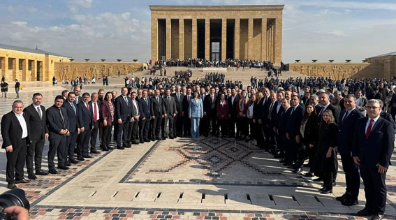 CHP Silivri İlçe Başkanı Doruk Bulut: Atamızın yolunda omuz omuza mücadeleye devam