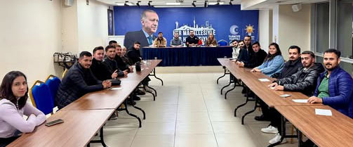 Silivri AK Parti Gençlik Kolları’ndan Haftalık Yönetim Kurulu Toplantısı