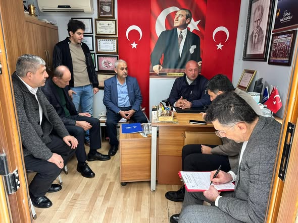 Silivri AK Parti’den muhtarlara ziyaret