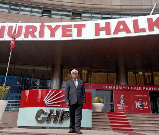Silivri eski CHP İlçe Başkanı Kömür’den Genel Başkan Özgür Özel’e ziyaret