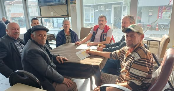 Silivri Gazitepe’de Cuma Buluşmaları: Üreticilere tarımsal bilgilendirme