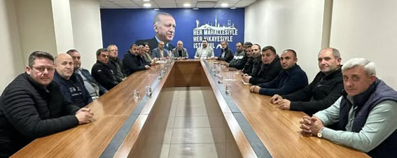 Silivri AK Parti Teşkilatı Mahalle Başkanları toplantısını gerçekleştirdi