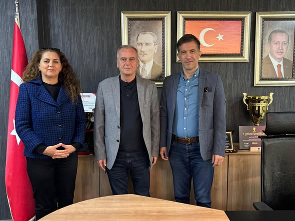 Silivri AK Parti İlçe Başkanı Barlas'a Selimpaşa Epivates Bigados Derneği’nden ziyaret