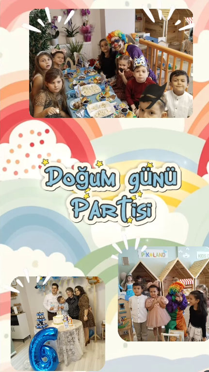 Silivri Pikoland Kids Club, unutulmaz doğum günü ve etkinliklerin adresi