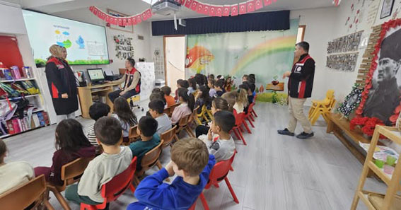 Silivri’de minik öğrencilere Su Verimliliği Eğitimi