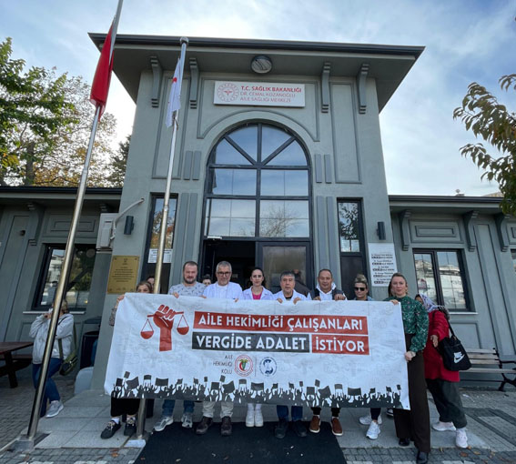 Silivri Aile Hekimleri “Vergide-Gelirde Adalet” istiyor
