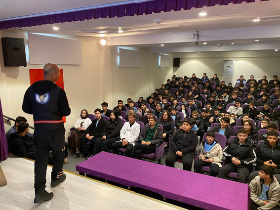 Silivri Yusuf Sarıbekir MTAL öğrencilerine Arama Kurtarma Eğitimi