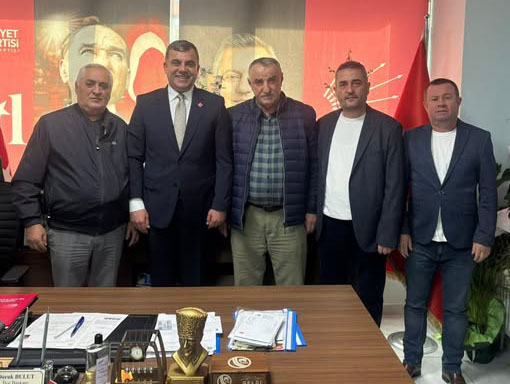 Silivri Gümüşyaka Fırıncılarından CHP İlçe Başkanı Doruk Bulut’a ziyaret