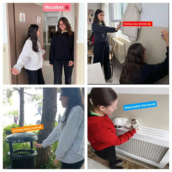 Silivri Şerife Baldöktü Lisesi’nde “Nezaket Günü” Farkındalığı