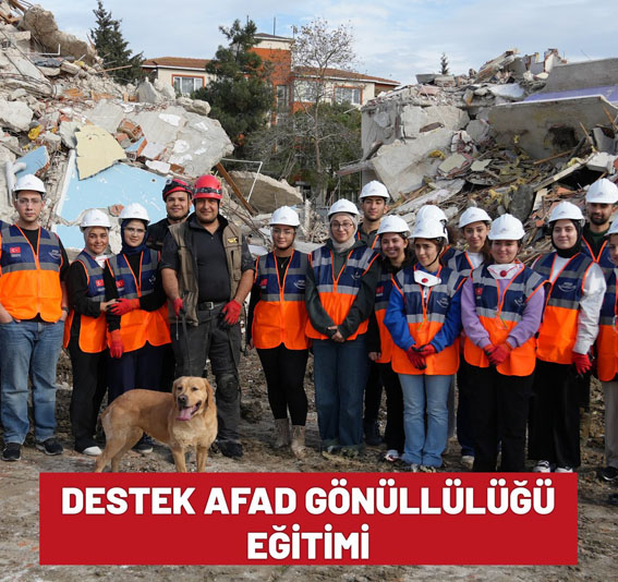 Silivri’de “Destek AFAD Gönüllülüğü Eğitimi” başarıyla tamamlandı