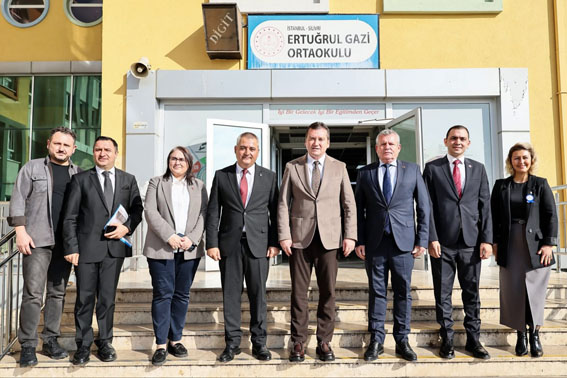 Öğretmenler Günü’nde Silivri Belediye Başkanı Balcıoğlu’ndan yoğun ziyaret trafiği