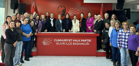 Silivri CHP Kadın Kolları’ndan 25 Kasım mesajı: “Şiddete mecbur değiliz!”
