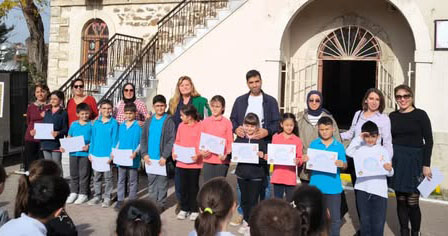 Selimpaşa İlkokulu’nda Resim Yarışması Ödülleri törenle takdim edildi