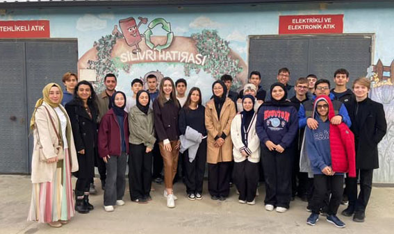 Selimpaşa Anadolu İHL Öğrencilerinden Sıfır Atık Merkezine Eğitici ziyaret