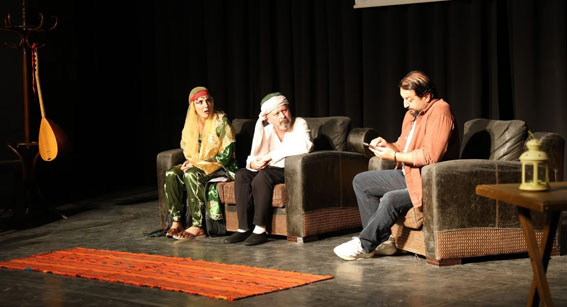 Silivri'de “Bir Günümüz Efsanesi: Ferhat İle Şirin” oyunu seyirciyle buluştu