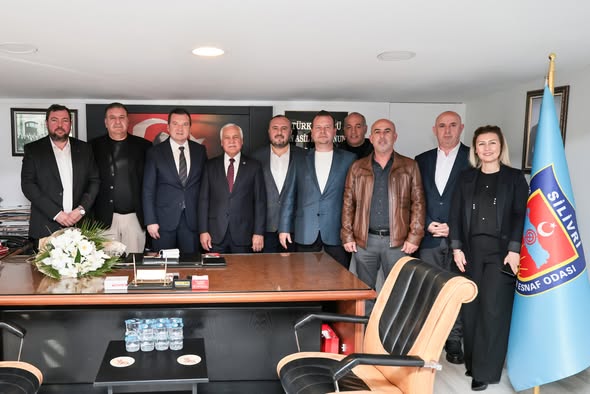 Silivri Belediye Başkanı Bora Balcıoğlu’ndan Şoförler Odası’na 30 Kasım ziyareti