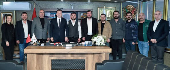 Silivri Belediye Başkanı Bora Balcıoğlu’ndan SİSED’e 30 Kasım ziyareti