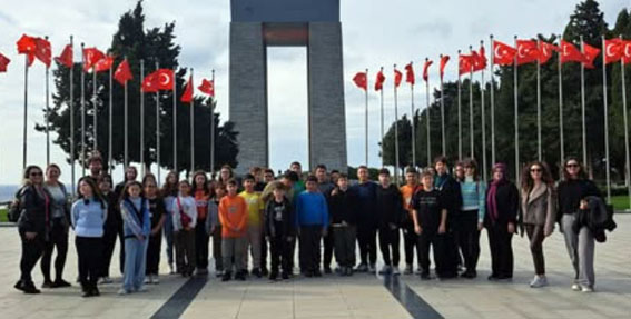 Silivri Beyciler Mukaddes Sönmez Ortaokulu’ndan Çanakkale gezisi