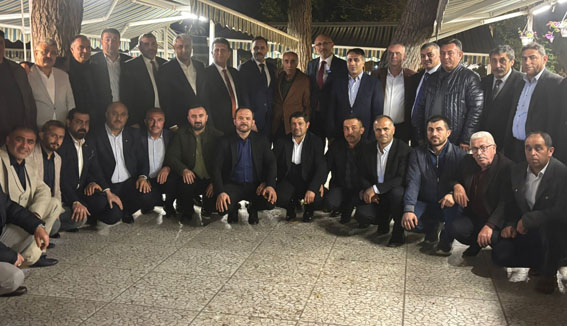 Mücahit Ermiş’in ev sahipliğinde geniş katılımlı protokol buluşması