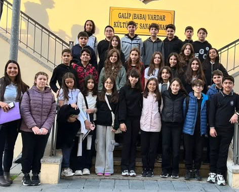 Silivri Ertuğrul Gazi Ortaokulu’ndan Kabataş Erkek Lisesi’ne ziyaret