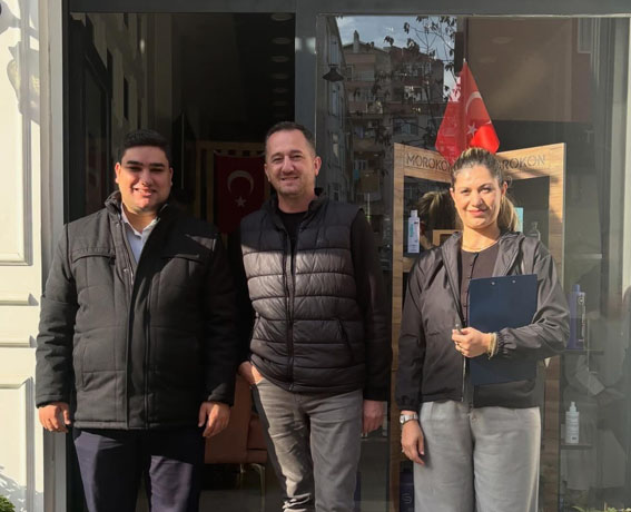 Mehmet Noyan Öpçin ve Bengü Bayrak sahada destek arayışında