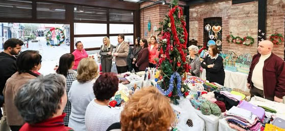 Silivri Belediye Başkanı Balcıoğlu’ndan Yeni Yıl Sergisi ve kadın üreticilerine tam destek