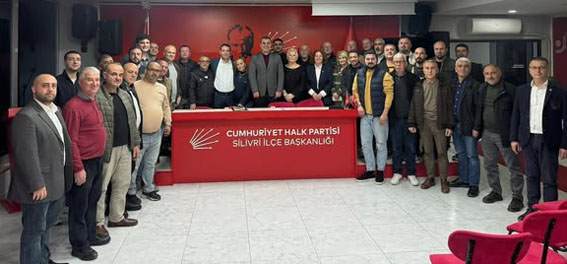 Silivri CHP Başkanlığından Haftalık yönetim kurulu ve mahalle başkanları toplantısı