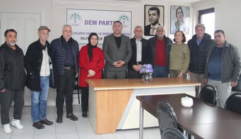 Silivrispor Yönetimi’nden DEM Parti’ye ziyaret