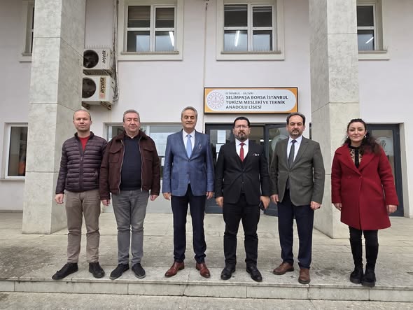 Silivri İlçe Millî Eğitim Müdürü Damat’tan Selimpaşa Borsa İstanbul Lisesi’ne ziyaret