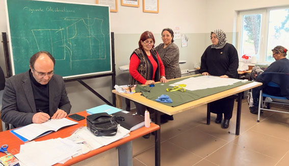 Silivri Büyük Sinekli Köy Yaşam Merkezi’nde üretim sürüyor