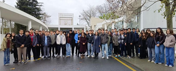 Silivri Prof. Dr. Fuat Sezgin Fen Lisesi Öğrencileri İTÜ’de geleceklerini planladı