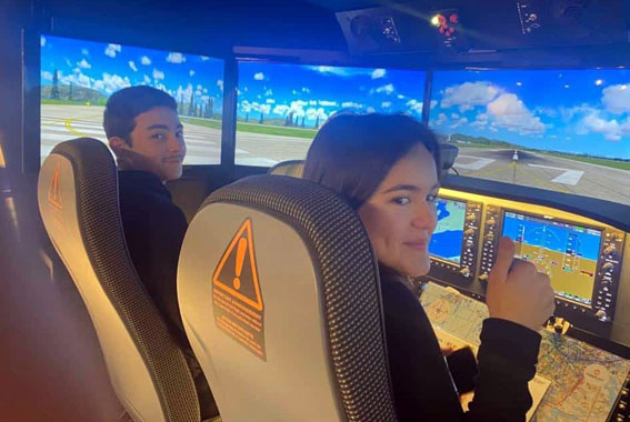 Silivri Prof. Dr. Fuat Sezgin Fen Lisesi Öğrencileri Newton Uçuş Akademisinde gökyüzüne yükseldi