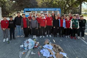 Ziylan Ortaokulu Öğrencilerinden Sıfır Atık farkındalığı