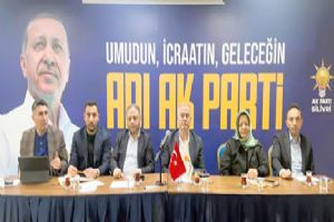 AK Parti Silivri Teşkilatı Haftalık Yönetim Toplantısını gerçekleştirdi
