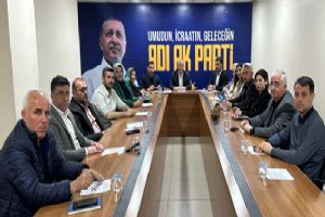 Silivri AK Parti İlçe Başkanlığı’nda Yürütme Kurulu Toplantısı