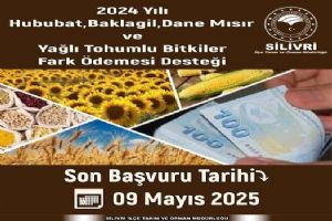 Çiftçilere Fark Ödemesi Desteği için son gün 9 Mayıs