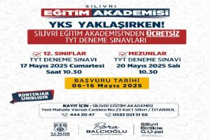 Silivri Belediyesi’nden öğrencilere ücretsiz TYT ve LGS Deneme Sınavı