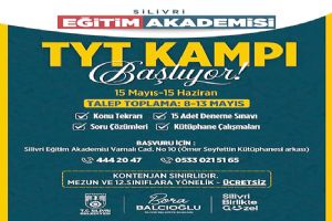 Silivri Eğitim Akademisi’nde Ücretsiz TYT Kampı başlıyor